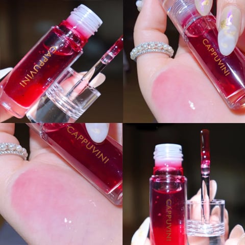 Clear Glass Lip Oil for Moisturizing and Hydration