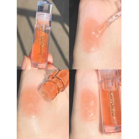Clear Glass Lip Oil for Moisturizing and Hydration
