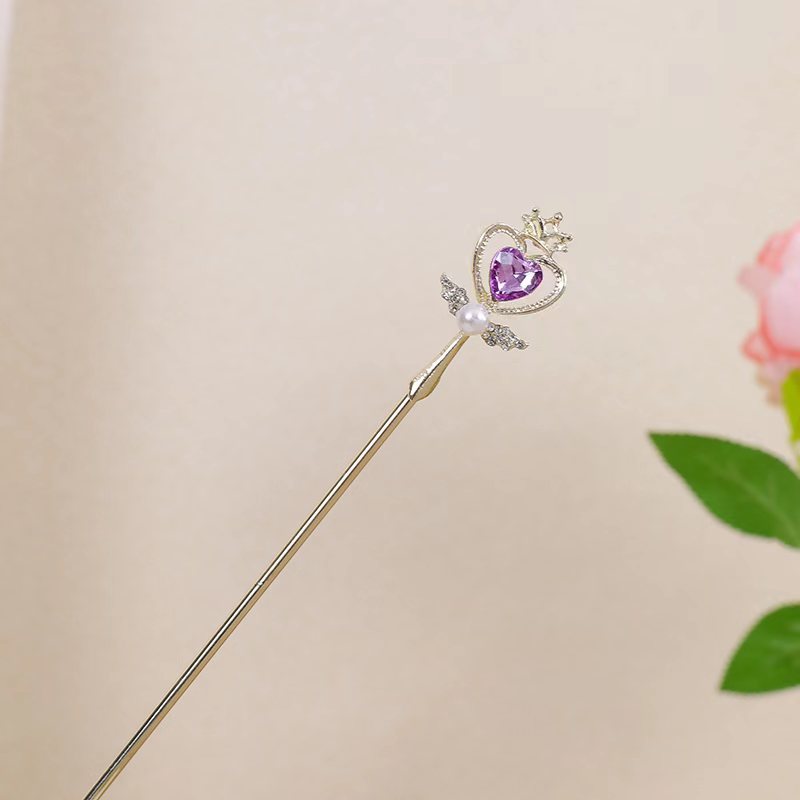New Chinese Style Floral Hairpin for Everyday Use