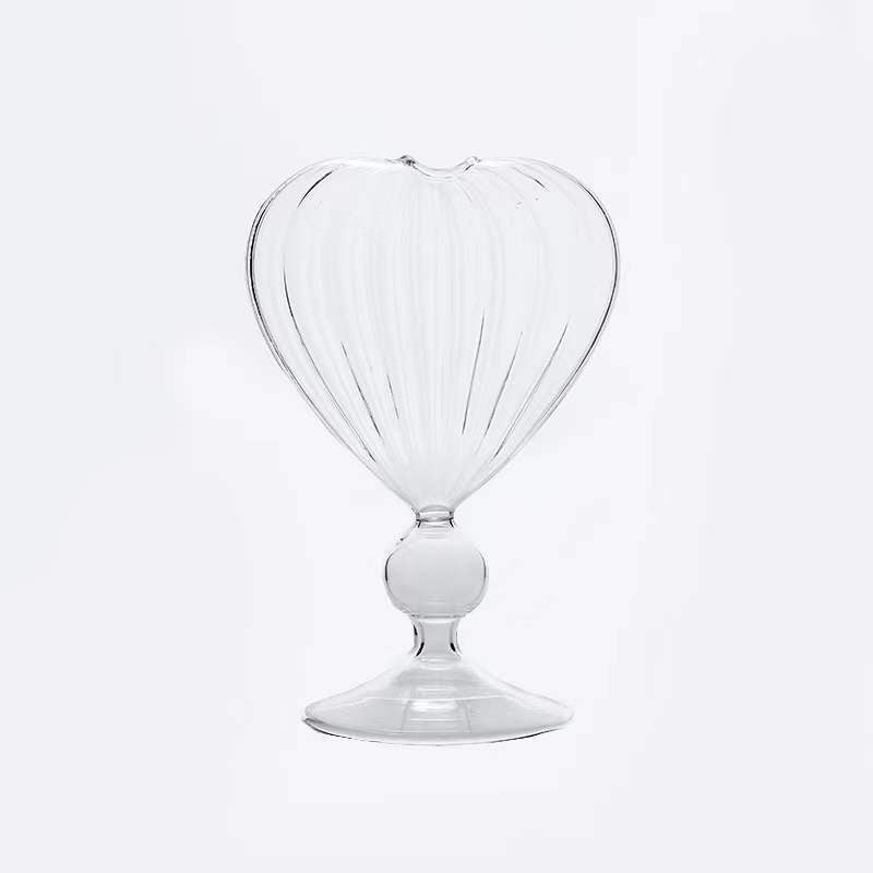 Heart-Shaped Cocktail Glass - Creative Japanese Design